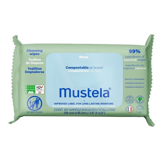 Mustela Salviette Compostabili Profumate Mustela Salviette Compostabili Profumate