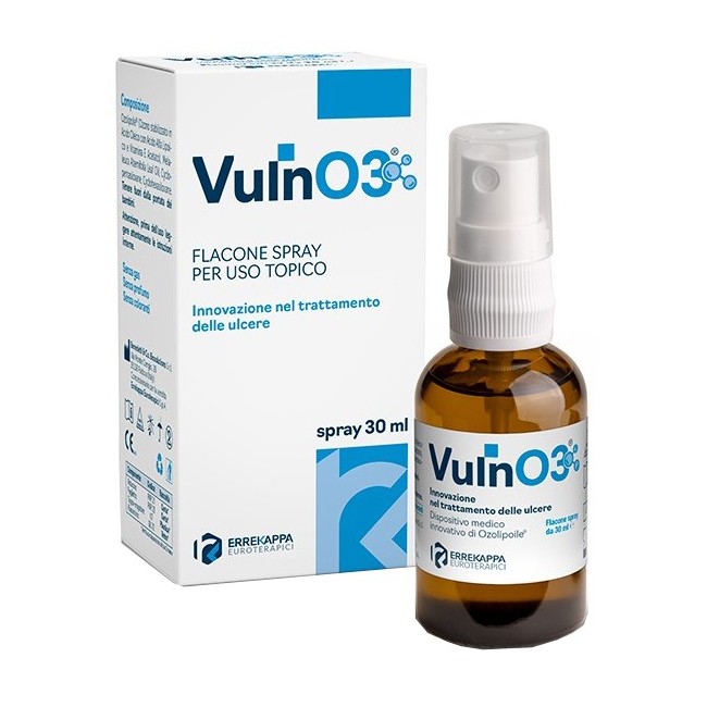 Vulno3 Spray Trattamento Ulcere 30 Ml Vulno3 Spray Trattamento Ulcere 30 Ml