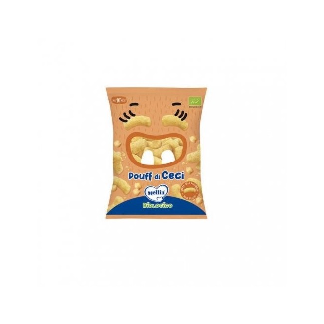 Danone Mellin Snack Bio Pouff Ceci 20 G Danone Mellin Snack Bio Pouff Ceci 20 G