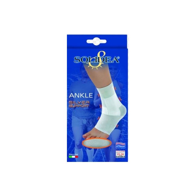 Solidea Cavigliera Bianca misura ML 1 pezzo Solidea Cavigliera Bianca misura ML 1 pezzo