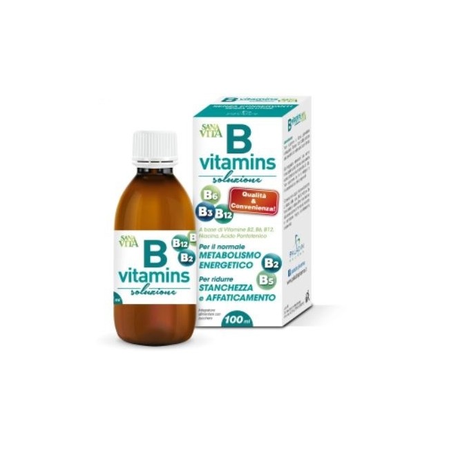 Sanavita b vitamins soluzione vitamine B 1 Sanavita b vitamins soluzione vitamine B 1
