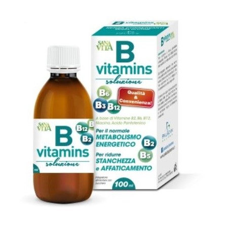 Sanavita b vitamins soluzione vitamine B 1 Sanavita b vitamins soluzione vitamine B 1