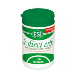 Esi Le Dieci Erbe 100 Tavolette