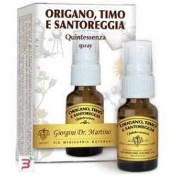 Dottor Giorgini Origano timo santoreggia
