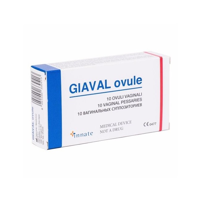 Innate Giaval Ovuli Vaginali 10 Pezzi Innate Giaval Ovuli Vaginali 10 Pezzi