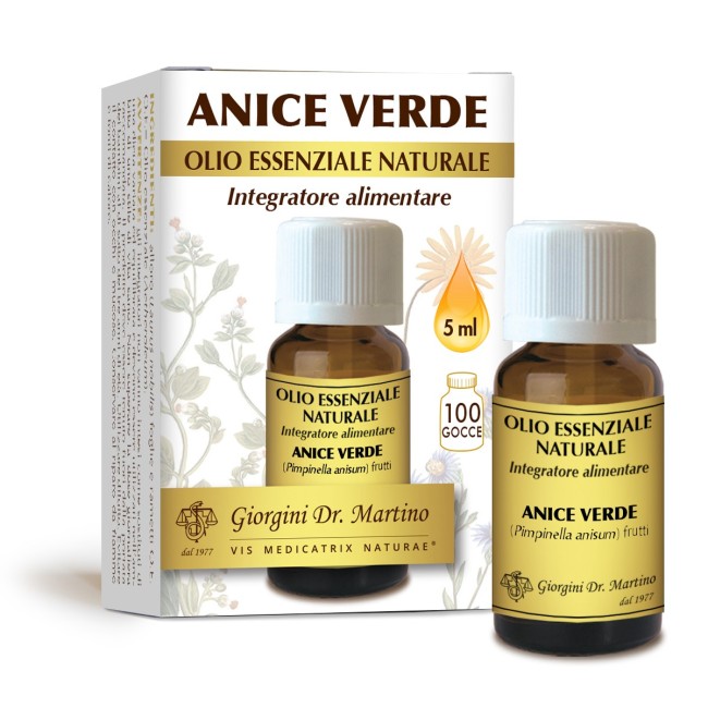 Dr. Giorgini Ser-vis Anice Verde Olio Essenziale Naturale 5 Ml Dr. Giorgini Ser-vis Anice Verde Olio Essenziale Naturale 5 Ml