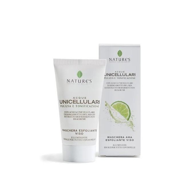 Bios Line Nature's Acque Unicellulari Maschera Aha Esfoliante Viso 50 Ml Bios Line Nature's Acque Unicellulari Maschera Aha Esfoliante Viso 50 Ml