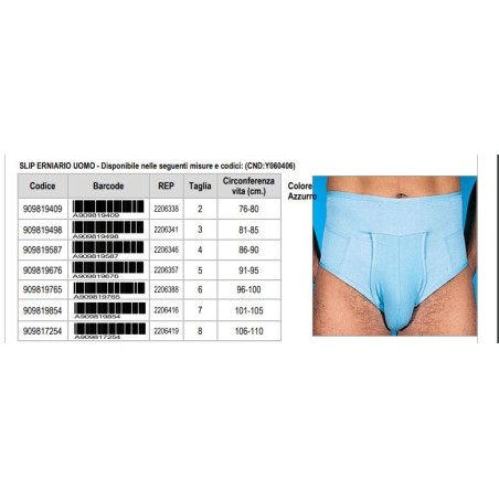 Farmacare Slip Erniario Con Pelotte