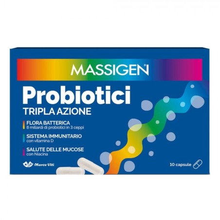 Marco Viti Farmaceutici Massigen Probiotici 10 Capsule Prezzo Pieno Marco Viti Farmaceutici Massigen Probiotici 10 Capsule Prezzo Pieno