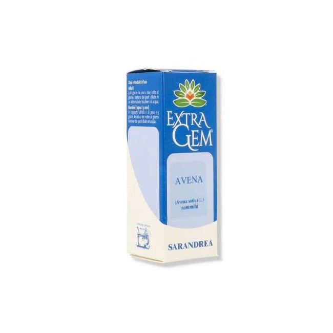 Sarandrea Marco &c. Extragem Avena Sativa Sommita' Gocce 20 Ml Sarandrea Marco &c. Extragem Avena Sativa Sommita' Gocce 20 Ml