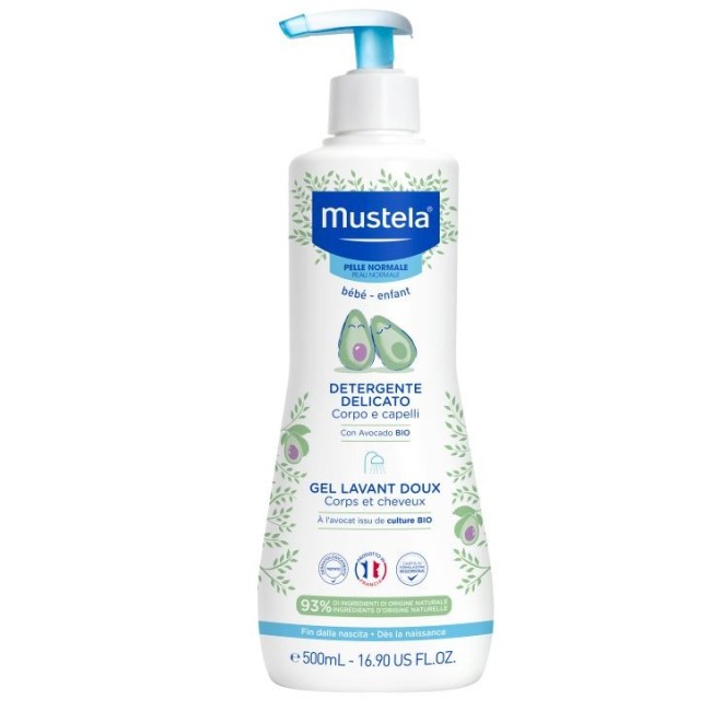Mustela detergente delicato per i bambini 500ml Mustela detergente delicato per i bambini 500ml