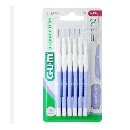 Gum Bi-Direction Scovolino Interdentale 0,6mm