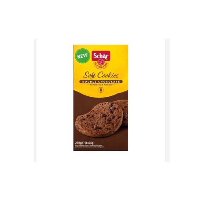 Schar Soft Cookie Double Chocolate Schar Soft Cookie Double Chocolate