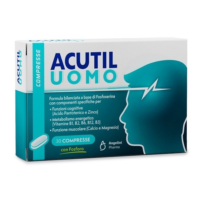 Acutil Uomo 30 Compresse Acutil Uomo 30 Compresse