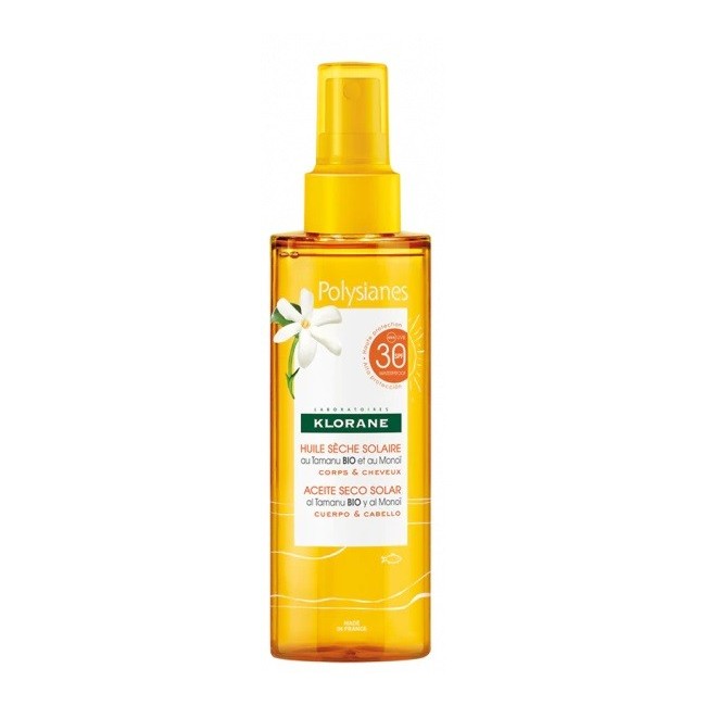 Klorane Olio Secco Solare Spf 30 Corpo capelli Klorane Olio Secco Solare Spf 30 Corpo capelli