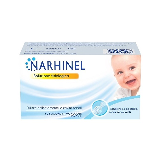 Narhinel Soluzione Fisiologica Aspiratore Nasale 60 Flaconcini Narhinel Soluzione Fisiologica Aspiratore Nasale 60 Flaconcini