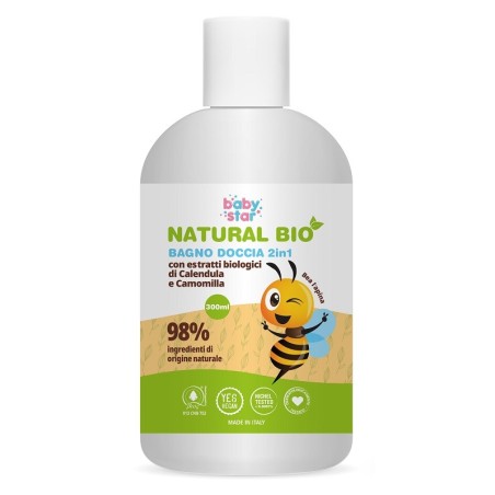 Babystar Bagnodoccia 2in1 Natural Bio 300 ml