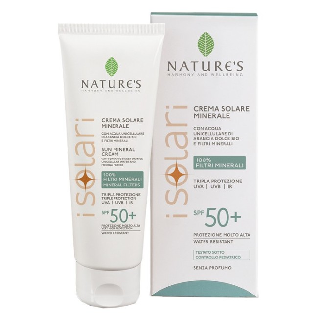 Bios Line I Solari Crema Viso Corpo Minerale Spf50+ 