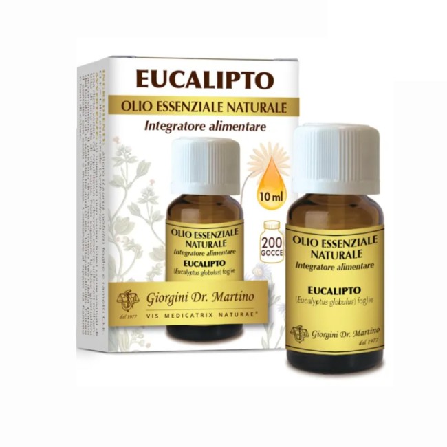 Dr Giorgini Eucalipto Olio Essenziale Naturale 10ml Dr Giorgini Eucalipto Olio Essenziale Naturale 10ml