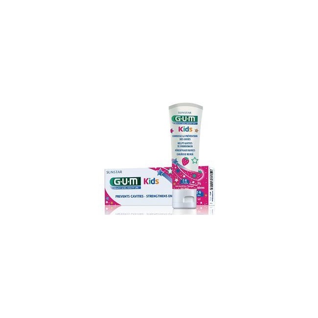 Gum Kids Dentifricio 2/6 Anni Fluoro 500ppm Gum Kids Dentifricio 2/6 Anni Fluoro 500ppm