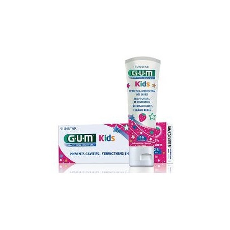 Gum Kids Dentifricio 2/6 Anni Fluoro 500ppm Gum Kids Dentifricio 2/6 Anni Fluoro 500ppm