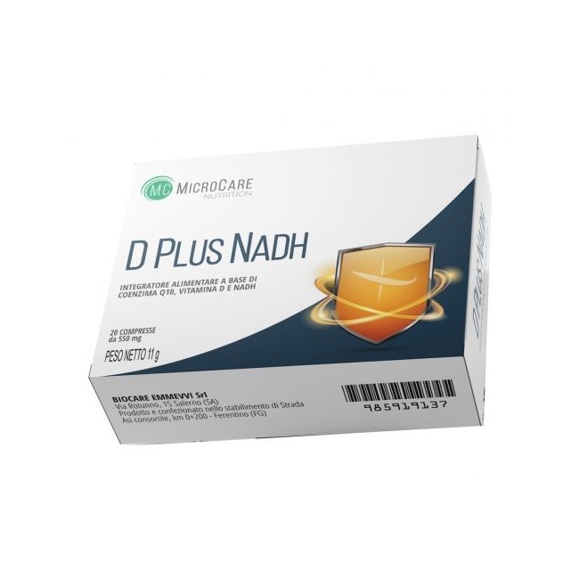 Biocare Emmevvi D Plus Nadh 20 Compresse Biocare Emmevvi D Plus Nadh 20 Compresse