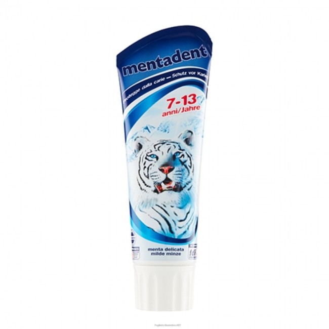 Mentadent dentifricio per bambini 7-13 75 ml Mentadent dentifricio per bambini 7-13 75 ml