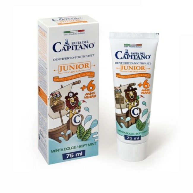 Pasta Capitano Dentifricio Junior 75 Ml Pasta Capitano Dentifricio Junior 75 Ml