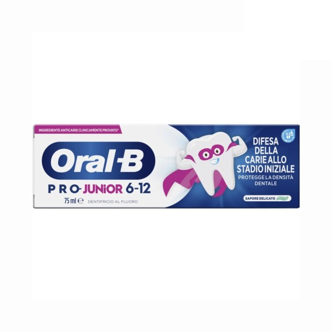 Procter & Gamble Oralb Dentifricio Junior 6-12 Anni 75 Ml Procter & Gamble Oralb Dentifricio Junior 6-12 Anni 75 Ml