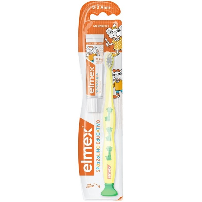 Elmex Spazzolino Bimbi Educativo 0/3anni Elmex Spazzolino Bimbi Educativo 0/3anni