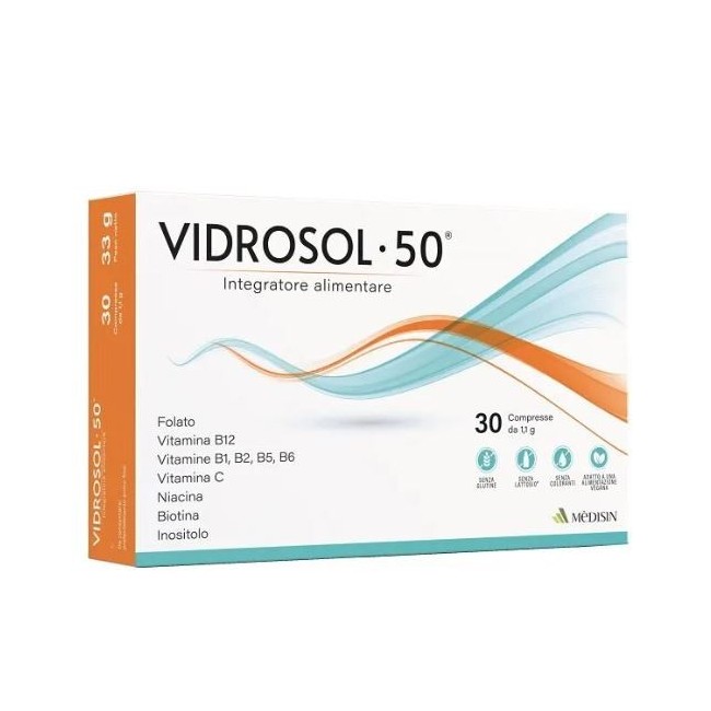 Vidrosol 50 30 Compresse Vidrosol 50 30 Compresse