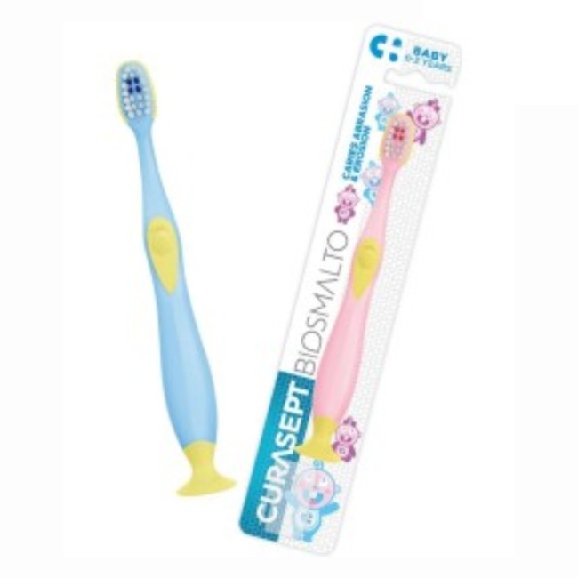 Curasept Biosmalto Spazzolino Baby 0-3 Anni 1 Pezzo Curasept Biosmalto Spazzolino Baby 0-3 Anni 1 Pezzo