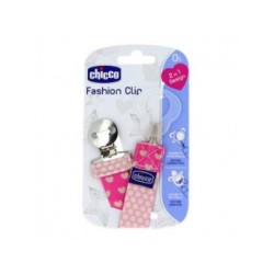 Chicco Fashion Clip Catenella Portaciuccio in tessuto lavabile