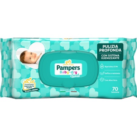 Pampers Wipes Baby Fresh 70 Pezzi Pampers Wipes Baby Fresh 70 Pezzi
