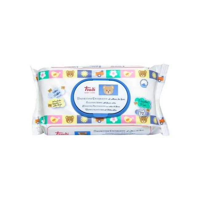 Trudi Baby Care Salviette Multilingua 72 Pezzi Trudi Baby Care Salviette Multilingua 72 Pezzi