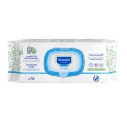 Mustela Salviette detergenti profumate 70 pezzi