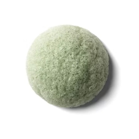 Erborian Charcoal Konjac Sponge with Green Tea spugna da bagno al tè verde Erborian Charcoal Konjac Sponge with Green Tea spugna da bagno al tè verde