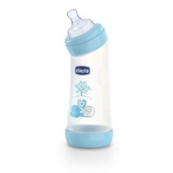 Chicco Biberon Angolato Tettarella Silicone 0m+ 250ml