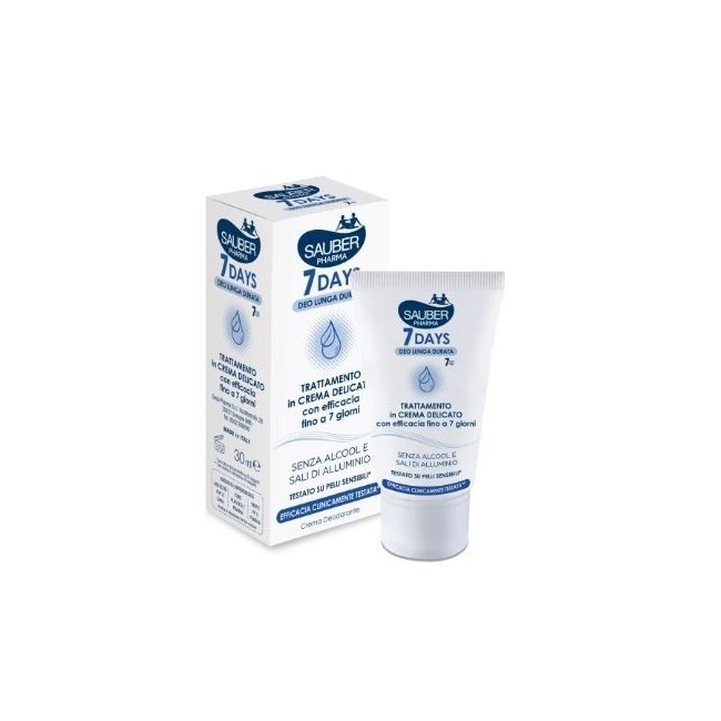 Sauber 7days crema deodorante 7 gg 