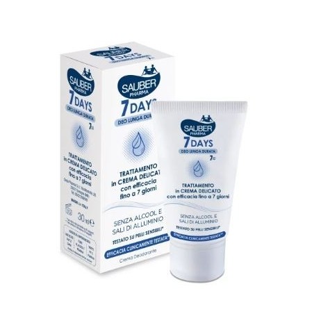 Sauber 7days crema deodorante 7 gg 