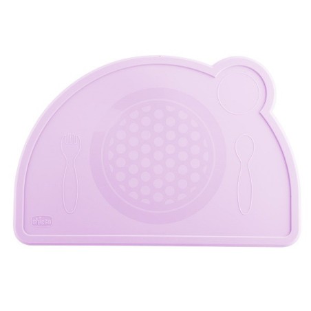 Chicco tovaglietta silicone rosa 1 pezzo Chicco tovaglietta silicone rosa 1 pezzo