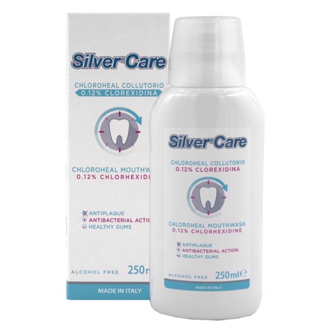 Silvercare Collutorio Alla Clorexidina 0,12% 250 Ml Silvercare Collutorio Alla Clorexidina 0,12% 250 Ml