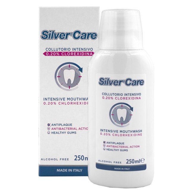 Silvercare Collutorio Alla Clorexidina 0,20% 250 Ml Silvercare Collutorio Alla Clorexidina 0,20% 250 Ml
