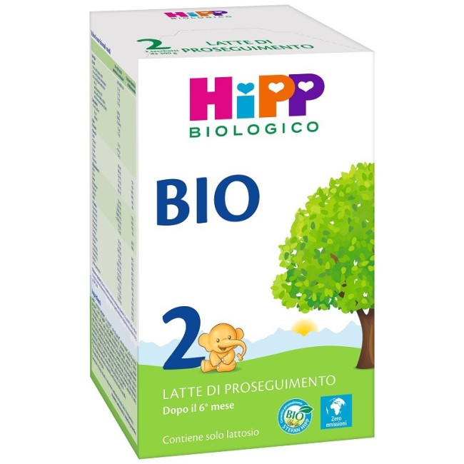 Hipp Bio 2 Latte Proseguimento In Polvere 600 Gr