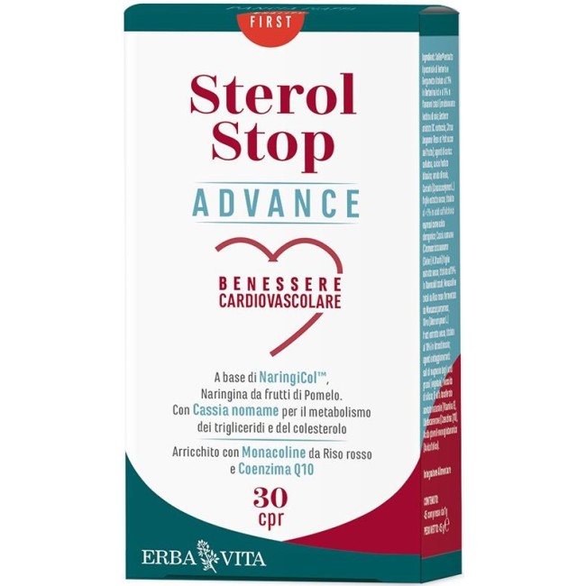 Erba vita Sterol Stop advance 30 compresse Erba vita Sterol Stop advance 30 compresse