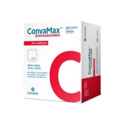 Convatec Medicazione Avanzata Convamax Superabsorber Adhesive 15 X 15 Cm 10 Pezzi
