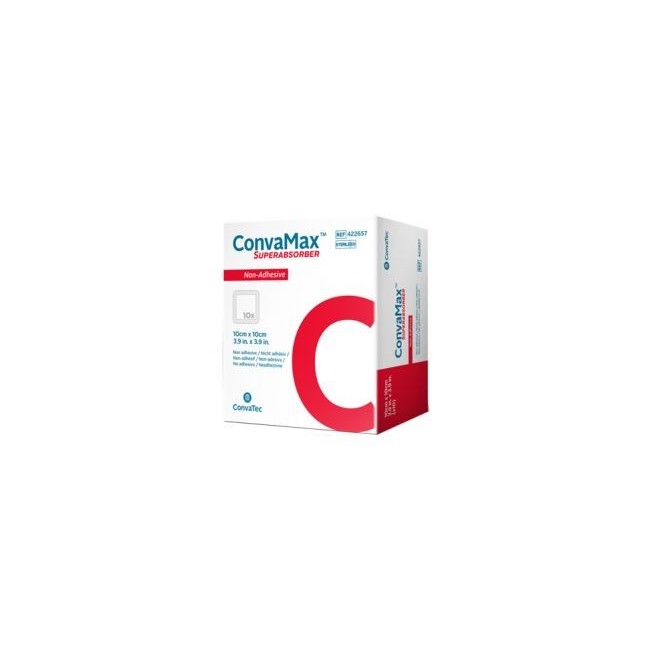 Convatec Medicazione Avanzata Convamax Superabsorber Adhesive 15 X 15 Cm 10 Pezzi Convatec Medicazione Avanzata Convamax Superabsorber Adhesive 15 X 15 Cm 10 Pezzi
