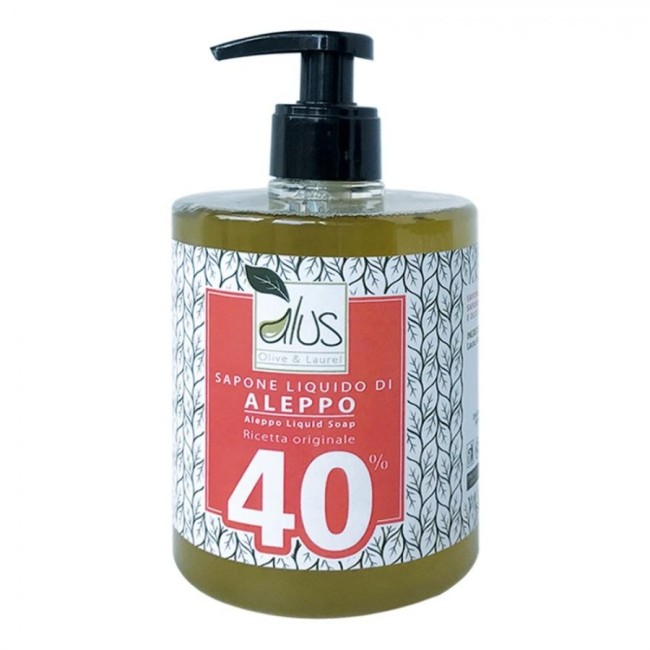 Alcea Aleppo Sapone Liquido 40% 500 Ml