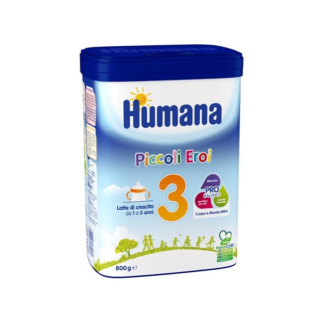 Humana 3 natcare mp latte di crescita con ALA 800 g Humana 3 natcare mp latte di crescita con ALA 800 g