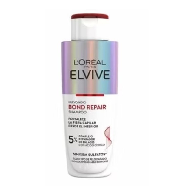 L'Oreal Elvive Bond Repair Fortifying Shampoo 200ml capelli danneggiati L'Oreal Elvive Bond Repair Fortifying Shampoo 200ml capelli danneggiati